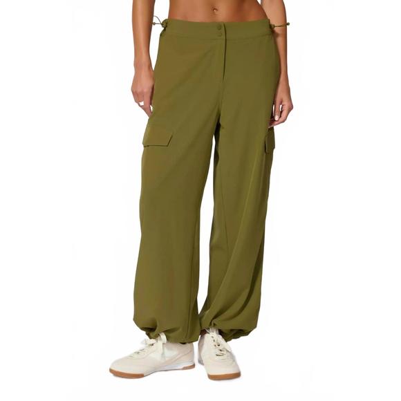 NEW MPG SPORT inspire cargo pant in deep avocado - Picture 1 of 5